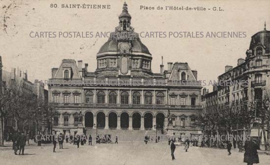 Cartes postales anciennes > CARTES POSTALES > carte postale ancienne > cartes-postales-ancienne.com Loire 42 Saint Etienne