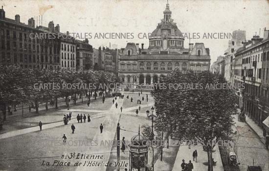 Cartes postales anciennes > CARTES POSTALES > carte postale ancienne > cartes-postales-ancienne.com Loire 42 Saint Etienne