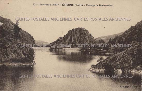 Cartes postales anciennes > CARTES POSTALES > carte postale ancienne > cartes-postales-ancienne.com Loire 42 Rochetaillee