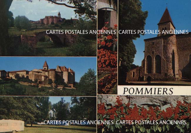 Cartes postales anciennes > CARTES POSTALES > carte postale ancienne > cartes-postales-ancienne.com Auvergne rhone alpes Loire Pommiers