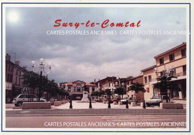 Cartes postales anciennes > CARTES POSTALES > carte postale ancienne > cartes-postales-ancienne.com Auvergne rhone alpes Loire Sury Le Comtal