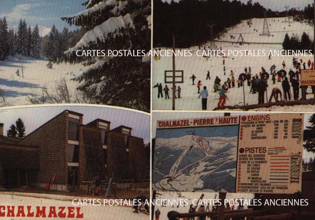 Cartes postales anciennes > CARTES POSTALES > carte postale ancienne > cartes-postales-ancienne.com Auvergne rhone alpes Loire Chalmazel