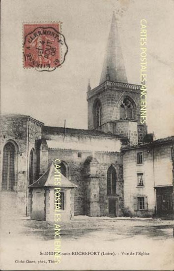 Cartes postales anciennes > CARTES POSTALES > carte postale ancienne > cartes-postales-ancienne.com Auvergne rhone alpes Loire Saint Didier Sur Rochefort