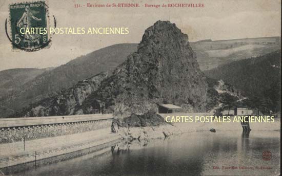 Cartes postales anciennes > CARTES POSTALES > carte postale ancienne > cartes-postales-ancienne.com Auvergne rhone alpes Loire Rochetaillee