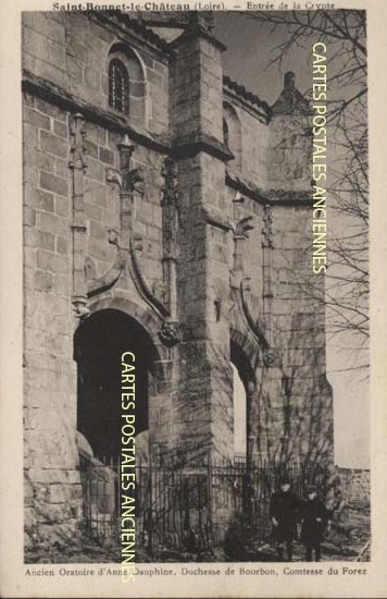 Cartes postales anciennes > CARTES POSTALES > carte postale ancienne > cartes-postales-ancienne.com Auvergne rhone alpes Loire Saint Bonnet Le Chateau