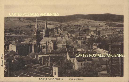 Cartes postales anciennes > CARTES POSTALES > carte postale ancienne > cartes-postales-ancienne.com Auvergne rhone alpes Loire Saint Chamond