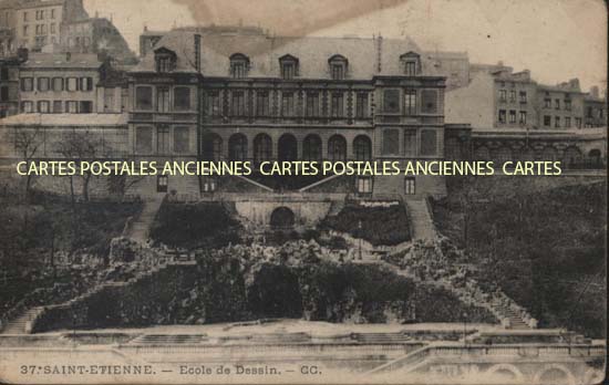 Cartes postales anciennes > CARTES POSTALES > carte postale ancienne > cartes-postales-ancienne.com Auvergne rhone alpes Loire Saint Etienne