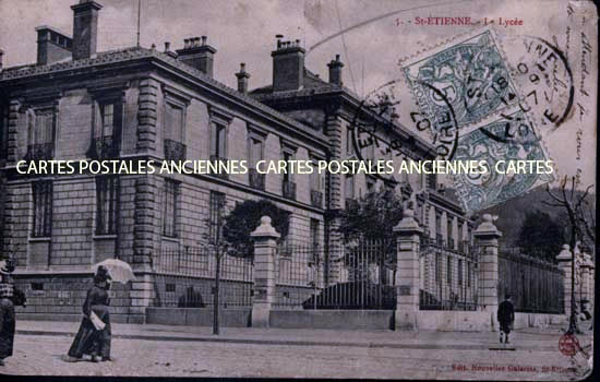 Cartes postales anciennes > CARTES POSTALES > carte postale ancienne > cartes-postales-ancienne.com Auvergne rhone alpes Saint Etienne