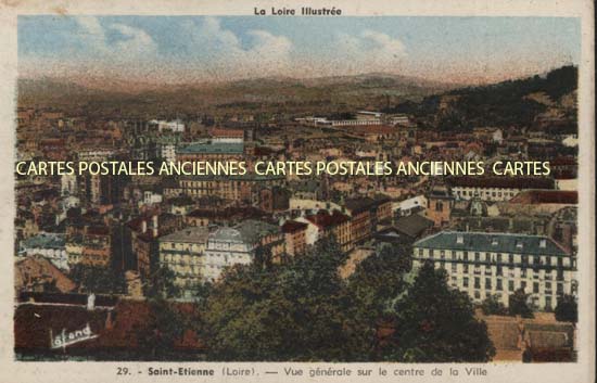 Cartes postales anciennes > CARTES POSTALES > carte postale ancienne > cartes-postales-ancienne.com Auvergne rhone alpes Saint Etienne