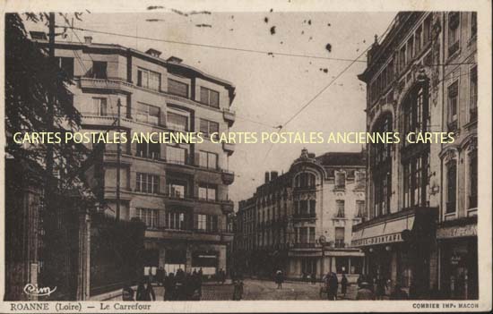 Cartes postales anciennes > CARTES POSTALES > carte postale ancienne > cartes-postales-ancienne.com Auvergne rhone alpes Roanne