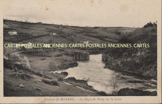 Cartes postales anciennes > CARTES POSTALES > carte postale ancienne > cartes-postales-ancienne.com Auvergne rhone alpes Roanne