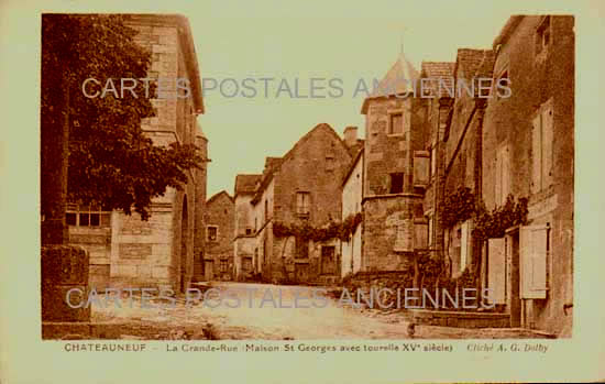 Cartes postales anciennes > CARTES POSTALES > carte postale ancienne > cartes-postales-ancienne.com Loire  Chateauneuf