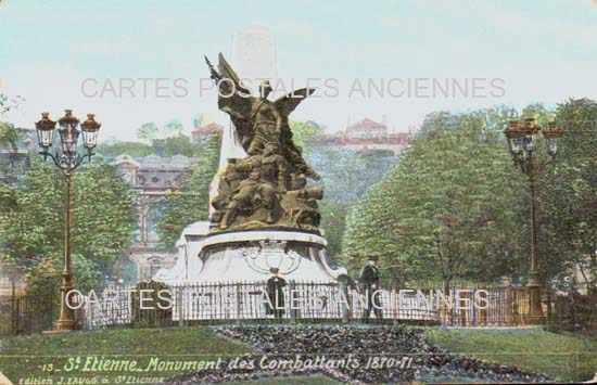 Cartes postales anciennes > CARTES POSTALES > carte postale ancienne > cartes-postales-ancienne.com Loire  Saint Etienne
