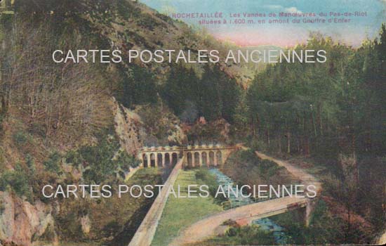 Cartes postales anciennes > CARTES POSTALES > carte postale ancienne > cartes-postales-ancienne.com Auvergne rhone alpes Loire Rochetaillee