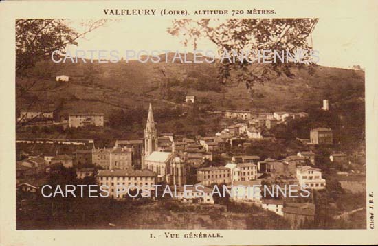 Cartes postales anciennes > CARTES POSTALES > carte postale ancienne > cartes-postales-ancienne.com Auvergne rhone alpes Loire Valfleury