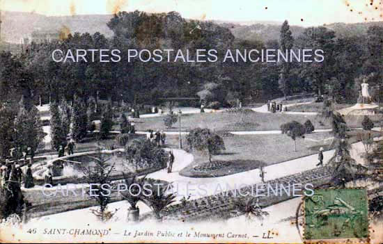 Cartes postales anciennes > CARTES POSTALES > carte postale ancienne > cartes-postales-ancienne.com Auvergne rhone alpes Loire Saint Chamond