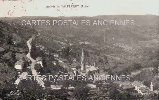 Cartes postales anciennes > CARTES POSTALES > carte postale ancienne > cartes-postales-ancienne.com Auvergne rhone alpes Loire Valfleury