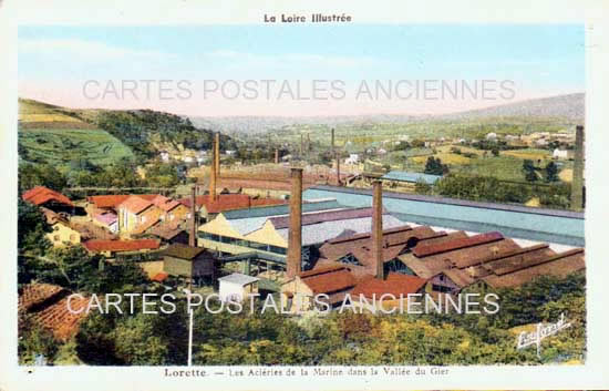 Cartes postales anciennes > CARTES POSTALES > carte postale ancienne > cartes-postales-ancienne.com Loire  Rive De Gier