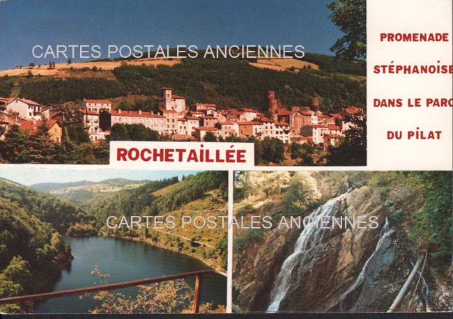 Cartes postales anciennes > CARTES POSTALES > carte postale ancienne > cartes-postales-ancienne.com Auvergne rhone alpes Loire Rochetaillee