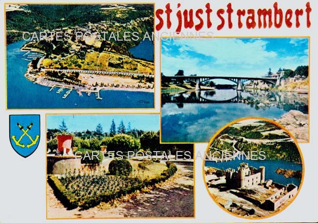 Cartes postales anciennes > CARTES POSTALES > carte postale ancienne > cartes-postales-ancienne.com Auvergne rhone alpes Loire Saint Just En Bas