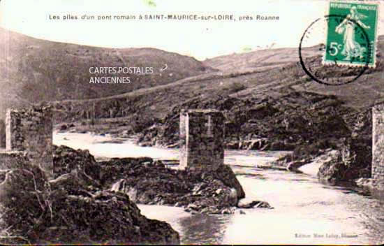 Cartes postales anciennes > CARTES POSTALES > carte postale ancienne > cartes-postales-ancienne.com Loire  Saint Maurice Sur Loire