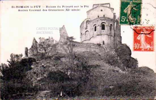 Cartes postales anciennes > CARTES POSTALES > carte postale ancienne > cartes-postales-ancienne.com Auvergne rhone alpes Loire Saint Romain Le Puy