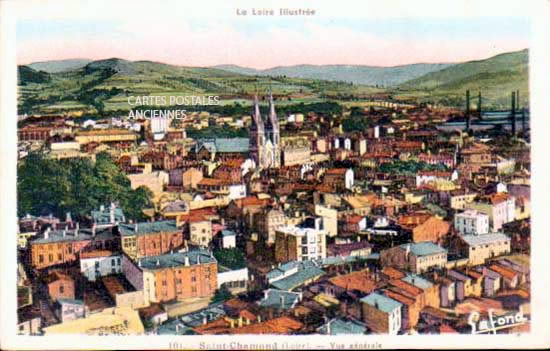 Cartes postales anciennes > CARTES POSTALES > carte postale ancienne > cartes-postales-ancienne.com Auvergne rhone alpes Loire Saint Chamond