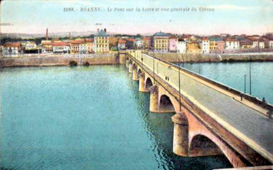 Cartes postales anciennes > CARTES POSTALES > carte postale ancienne > cartes-postales-ancienne.com Loire  Roanne