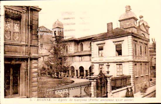 Cartes postales anciennes > CARTES POSTALES > carte postale ancienne > cartes-postales-ancienne.com Loire  Roanne