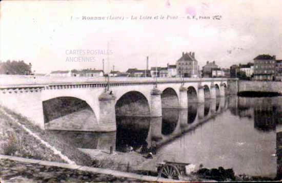 Cartes postales anciennes > CARTES POSTALES > carte postale ancienne > cartes-postales-ancienne.com Loire  Roanne
