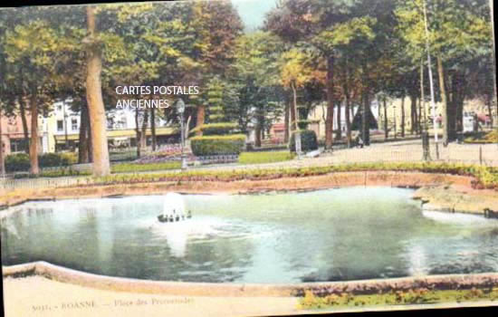 Cartes postales anciennes > CARTES POSTALES > carte postale ancienne > cartes-postales-ancienne.com Loire  Roanne