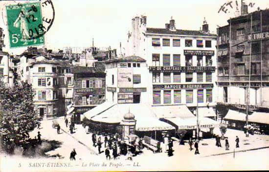 Cartes postales anciennes > CARTES POSTALES > carte postale ancienne > cartes-postales-ancienne.com Loire  Saint Etienne