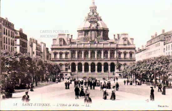 Cartes postales anciennes > CARTES POSTALES > carte postale ancienne > cartes-postales-ancienne.com Loire  Saint Etienne