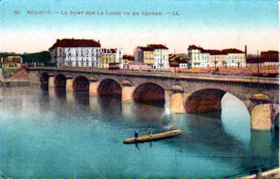 Cartes postales anciennes > CARTES POSTALES > carte postale ancienne > cartes-postales-ancienne.com Loire  Roanne