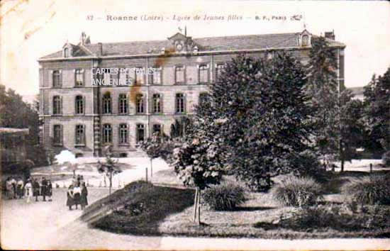 Cartes postales anciennes > CARTES POSTALES > carte postale ancienne > cartes-postales-ancienne.com Loire  Roanne