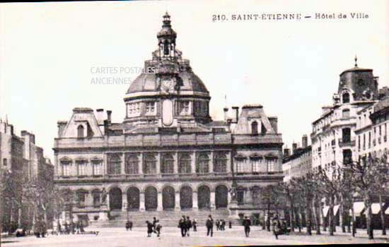 Cartes postales anciennes > CARTES POSTALES > carte postale ancienne > cartes-postales-ancienne.com Loire  Saint Etienne