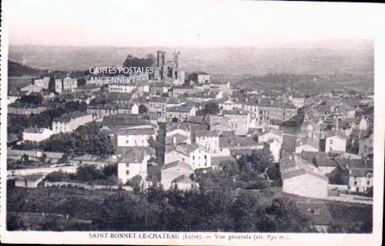 Cartes postales anciennes > CARTES POSTALES > carte postale ancienne > cartes-postales-ancienne.com Loire  Saint Bonnet Le Chateau