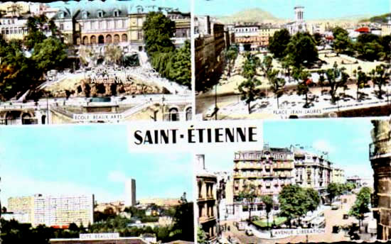 Cartes postales anciennes > CARTES POSTALES > carte postale ancienne > cartes-postales-ancienne.com Loire  Saint Etienne