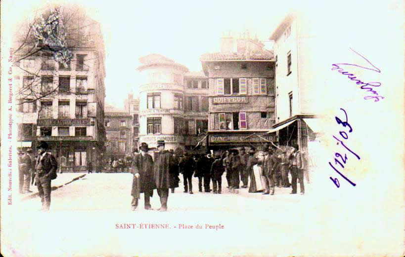 Cartes postales anciennes > CARTES POSTALES > carte postale ancienne > cartes-postales-ancienne.com Loire  Saint Etienne