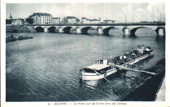 Cartes postales anciennes > CARTES POSTALES > carte postale ancienne > cartes-postales-ancienne.com Loire  Roanne