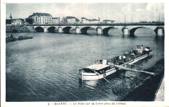 Cartes postales anciennes > CARTES POSTALES > carte postale ancienne > cartes-postales-ancienne.com Auvergne rhone alpes Loire Roanne