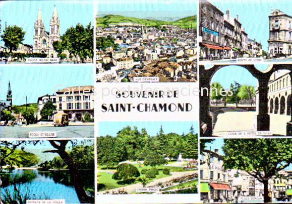 Cartes postales anciennes > CARTES POSTALES > carte postale ancienne > cartes-postales-ancienne.com Auvergne rhone alpes Loire Saint Chamond