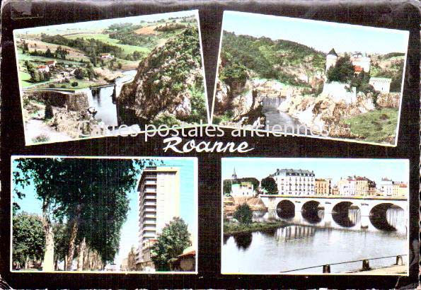 Cartes postales anciennes > CARTES POSTALES > carte postale ancienne > cartes-postales-ancienne.com Auvergne rhone alpes Loire Roanne