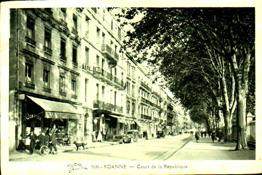 Cartes postales anciennes > CARTES POSTALES > carte postale ancienne > cartes-postales-ancienne.com Auvergne rhone alpes Loire Roanne