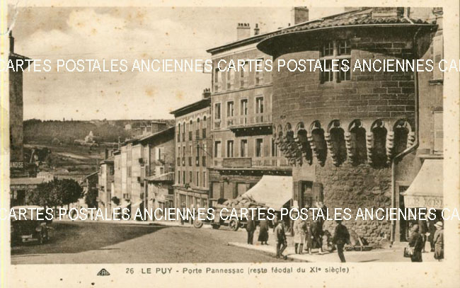 Cartes postales anciennes > CARTES POSTALES > carte postale ancienne > cartes-postales-ancienne.com Auvergne rhone alpes Haute loire Le Puy En Velay