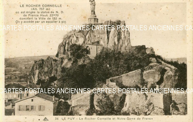 Cartes postales anciennes > CARTES POSTALES > carte postale ancienne > cartes-postales-ancienne.com Haute loire