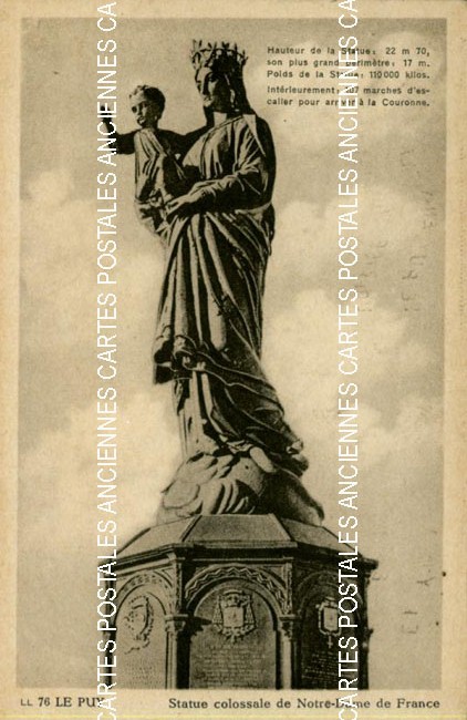Cartes postales anciennes > CARTES POSTALES > carte postale ancienne > cartes-postales-ancienne.com Haute loire