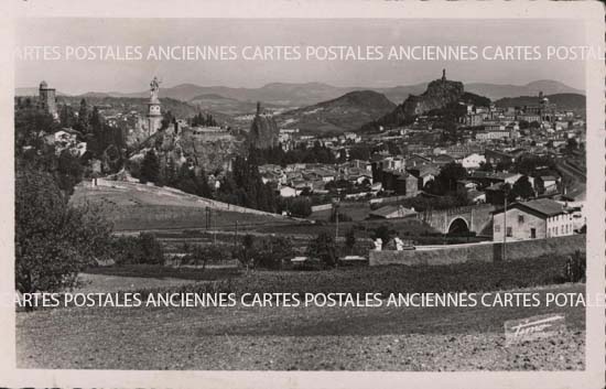 Cartes postales anciennes > CARTES POSTALES > carte postale ancienne > cartes-postales-ancienne.com Haute loire  Le Puy En Velay
