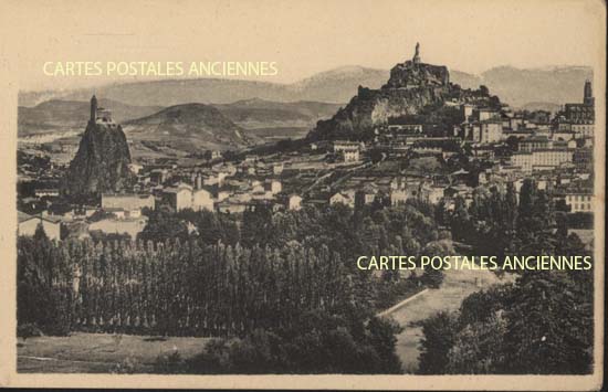 Cartes postales anciennes > CARTES POSTALES > carte postale ancienne > cartes-postales-ancienne.com Haute loire  Le Puy En Velay