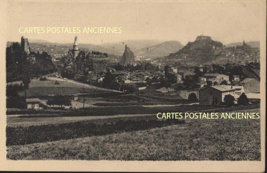 Cartes postales anciennes > CARTES POSTALES > carte postale ancienne > cartes-postales-ancienne.com Haute loire  Le Puy En Velay